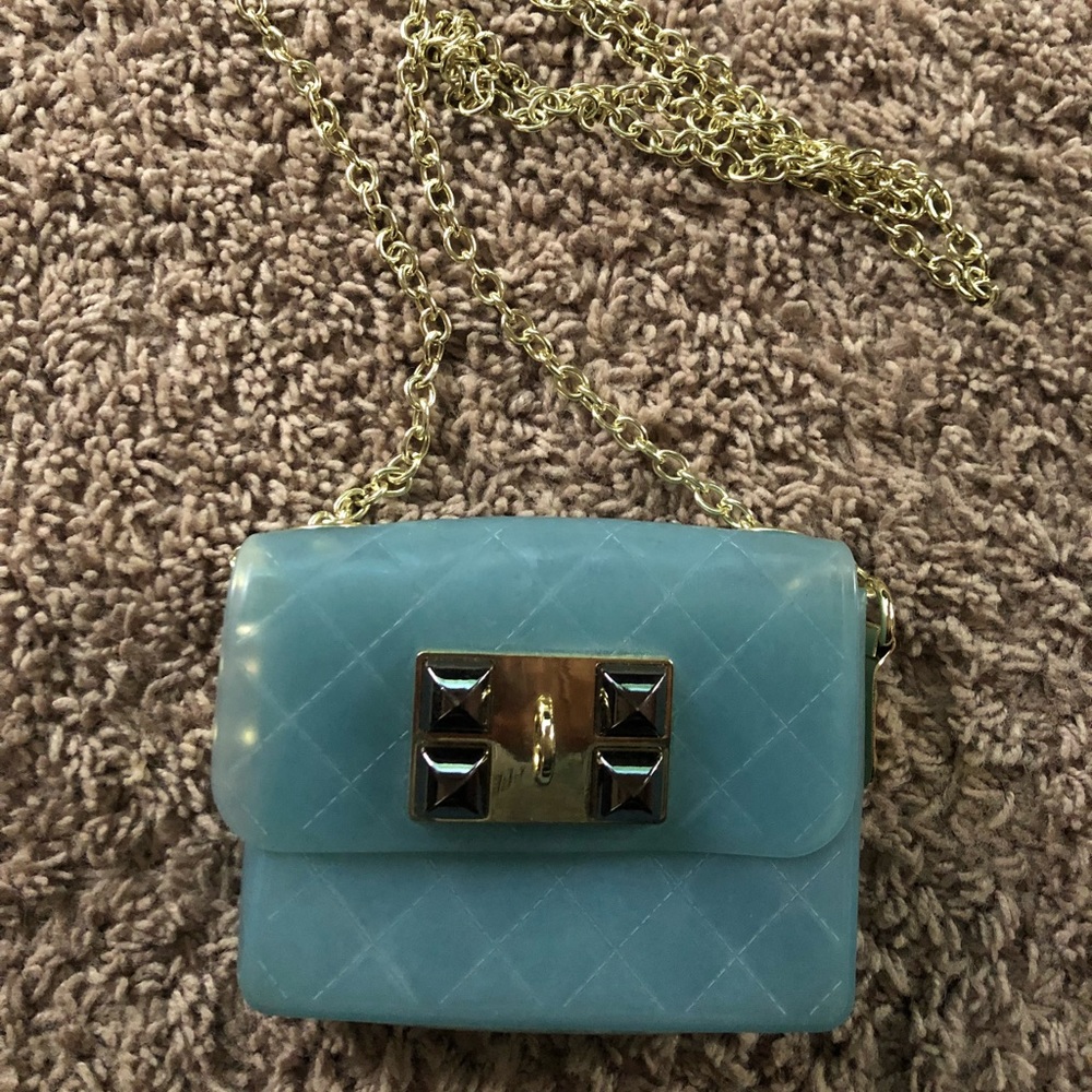 Light blue purse